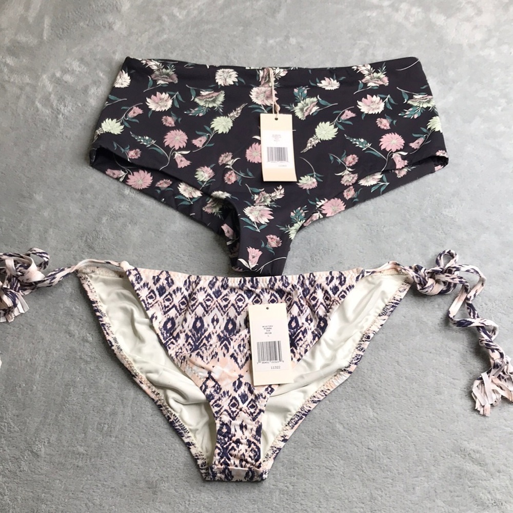Eberjey 2 Bikini Bottoms Size L New with tags